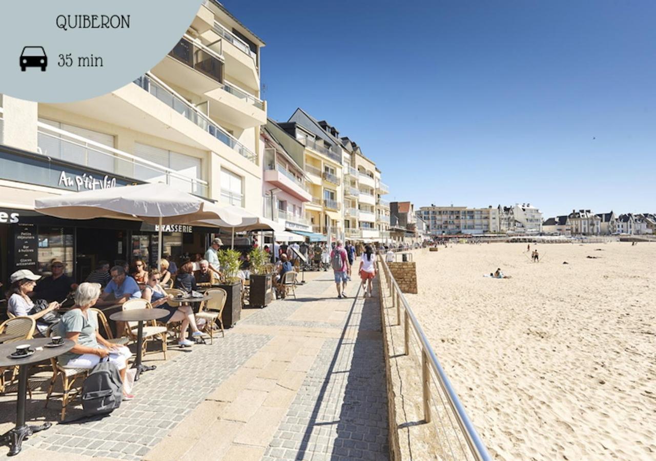 Apartamento Kerisper * Duplex * 400 M Du Port * Parking La Trinité-sur-Mer Exterior foto